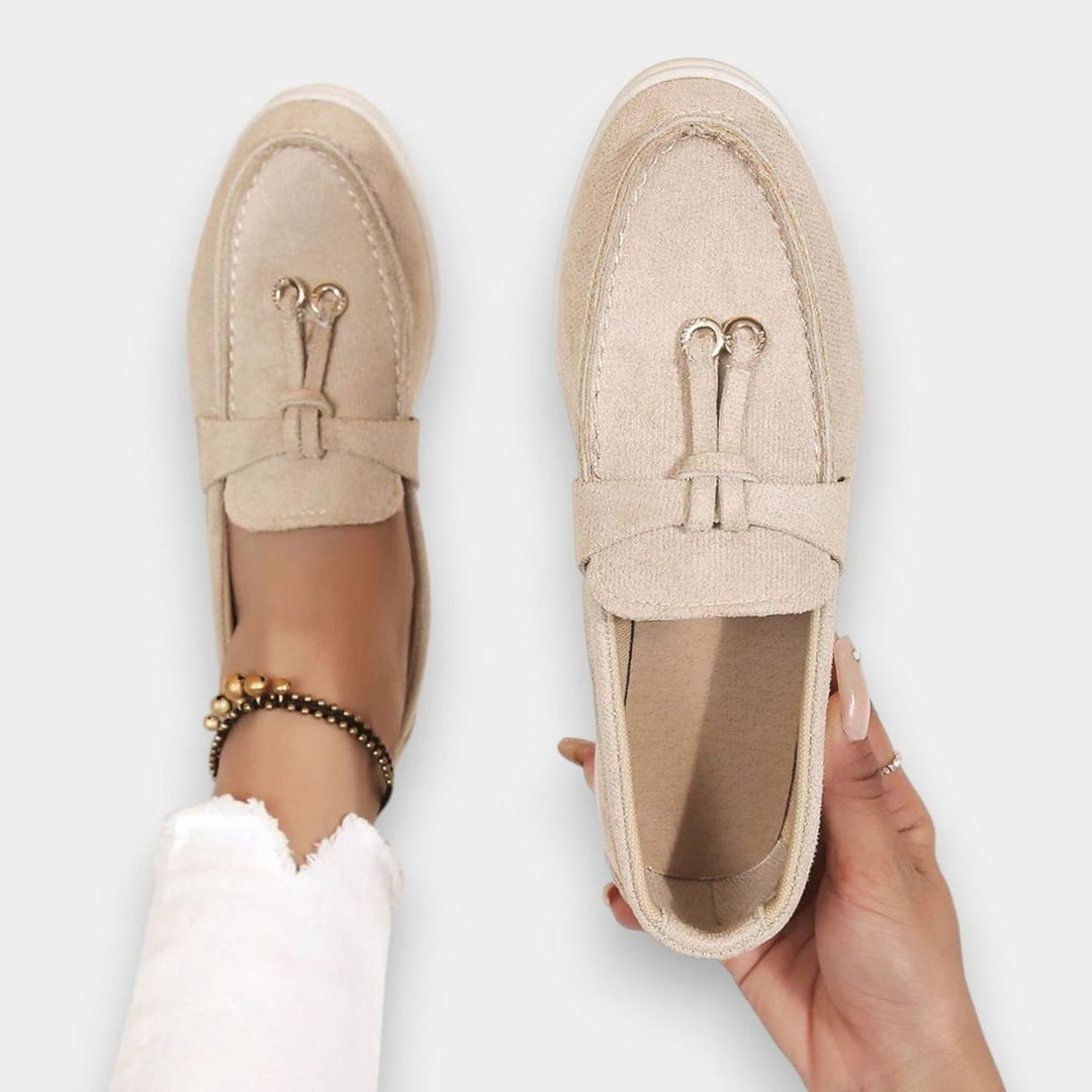 Women's Orthopedic Suede Tassel Slip-On Loafers