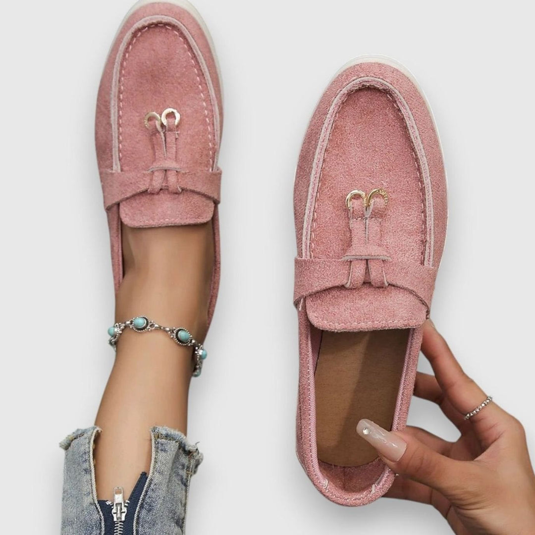Women's Orthopedic Suede Tassel Slip-On Loafers