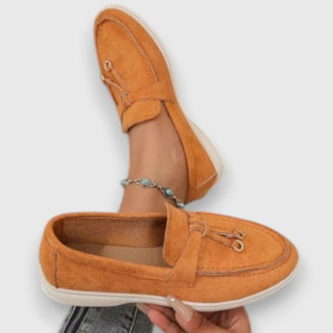 Women's Orthopedic Suede Tassel Slip-On Loafers